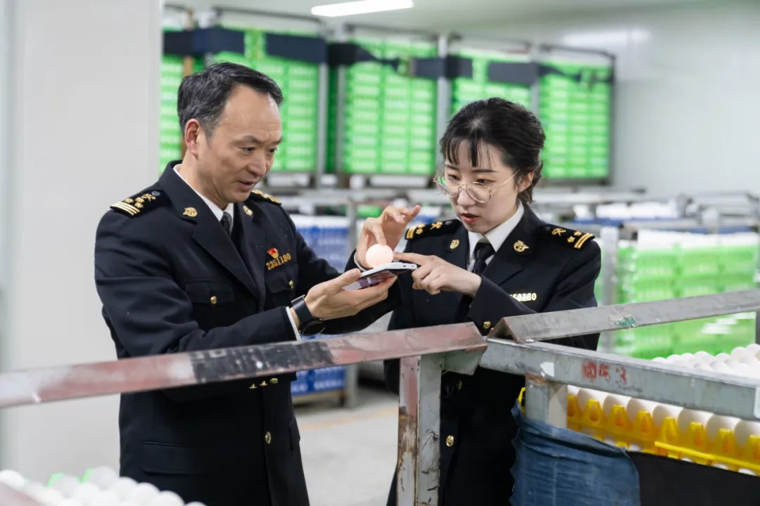 南通海关助力天成蛋液顺利出口海外